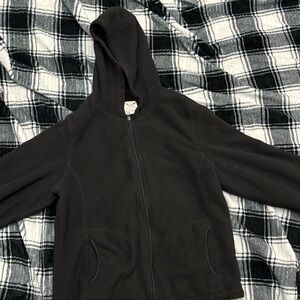 Black Hooded Jacket